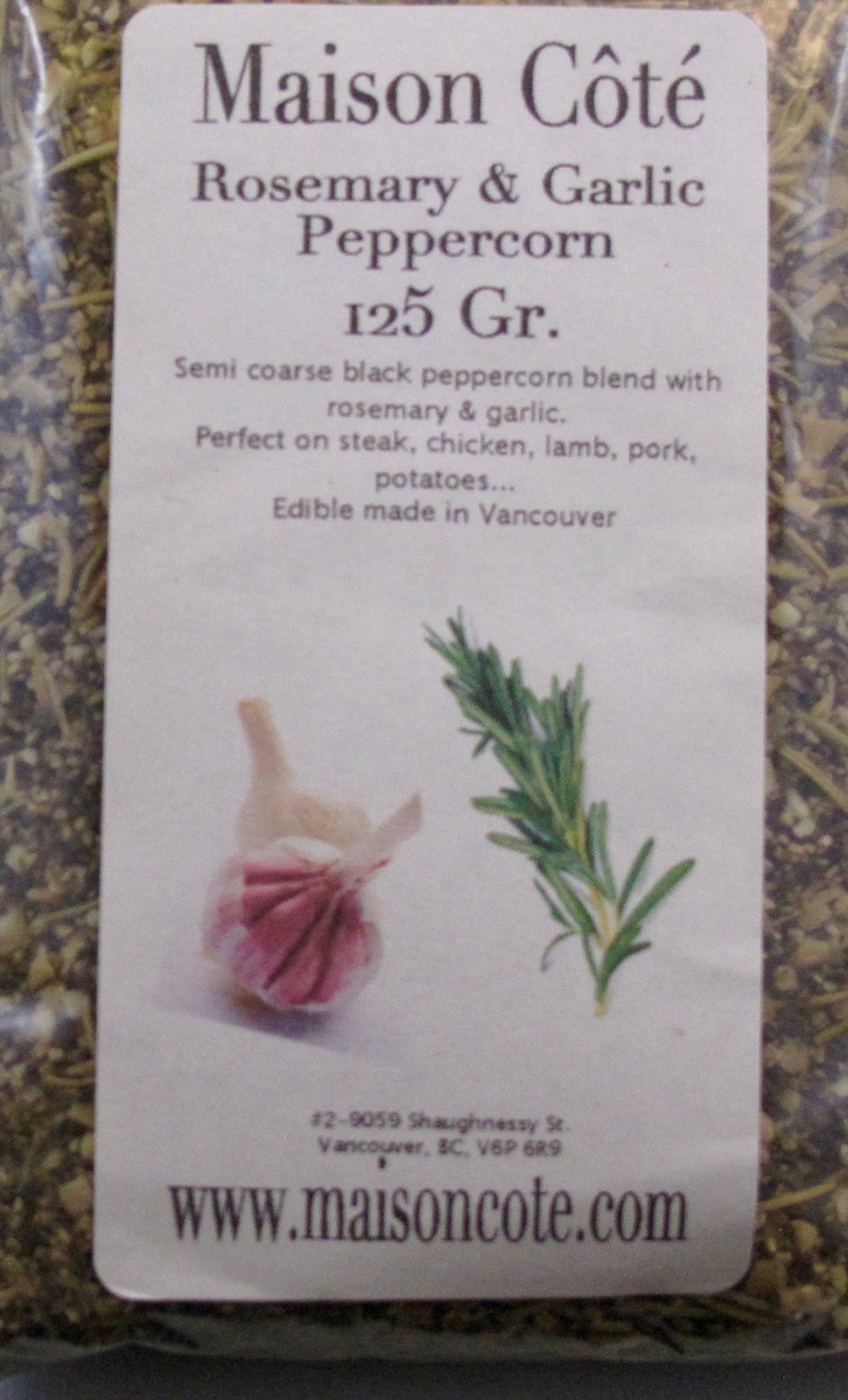 Ground - Rosemary Garlic Pepper