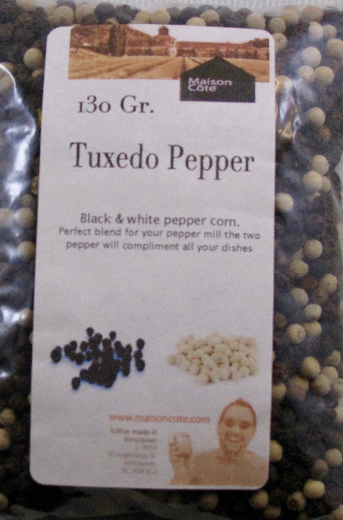Whole Peppercorns - Tuxedo