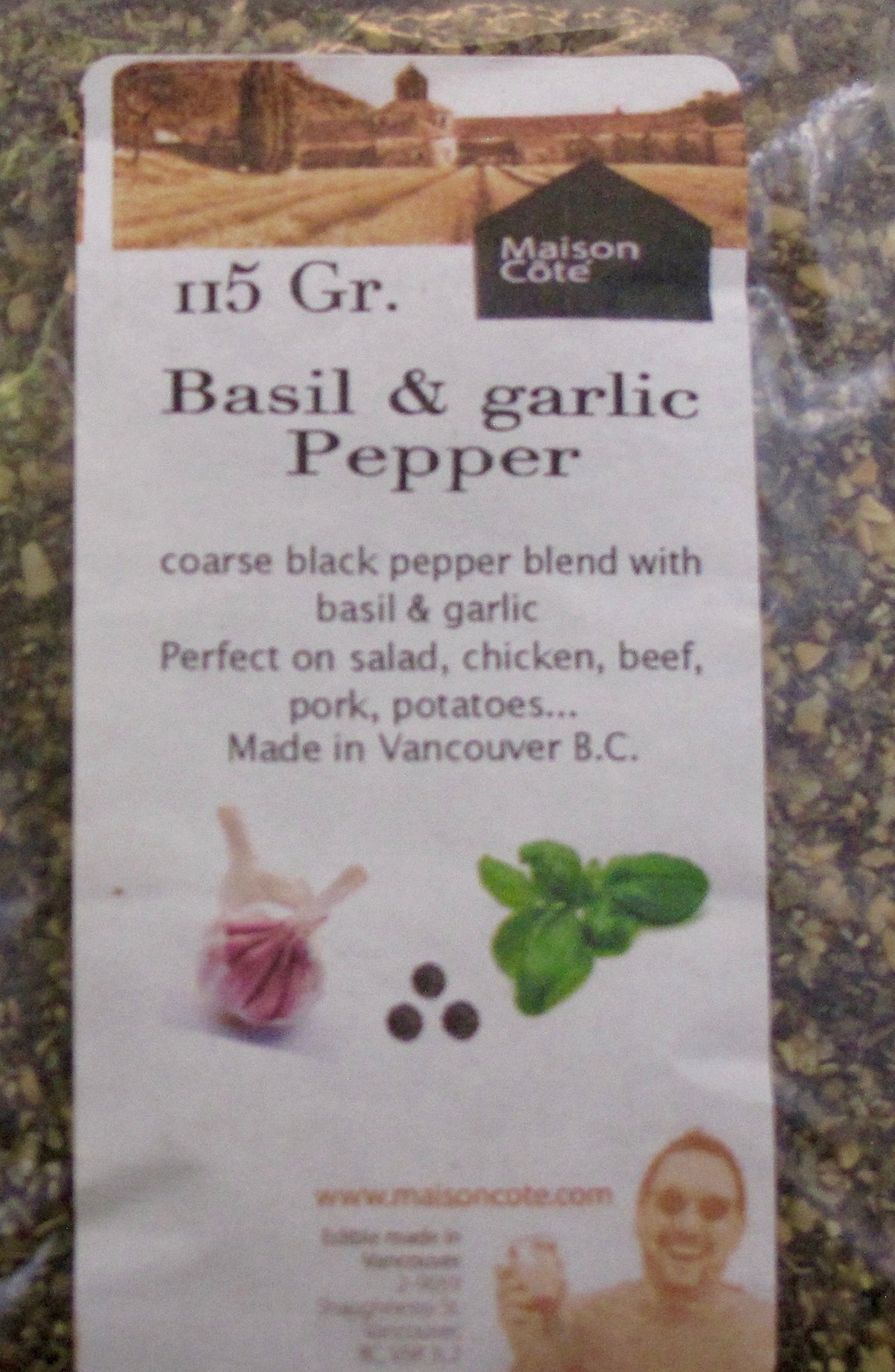 Ground - Basil Garlic Pepper