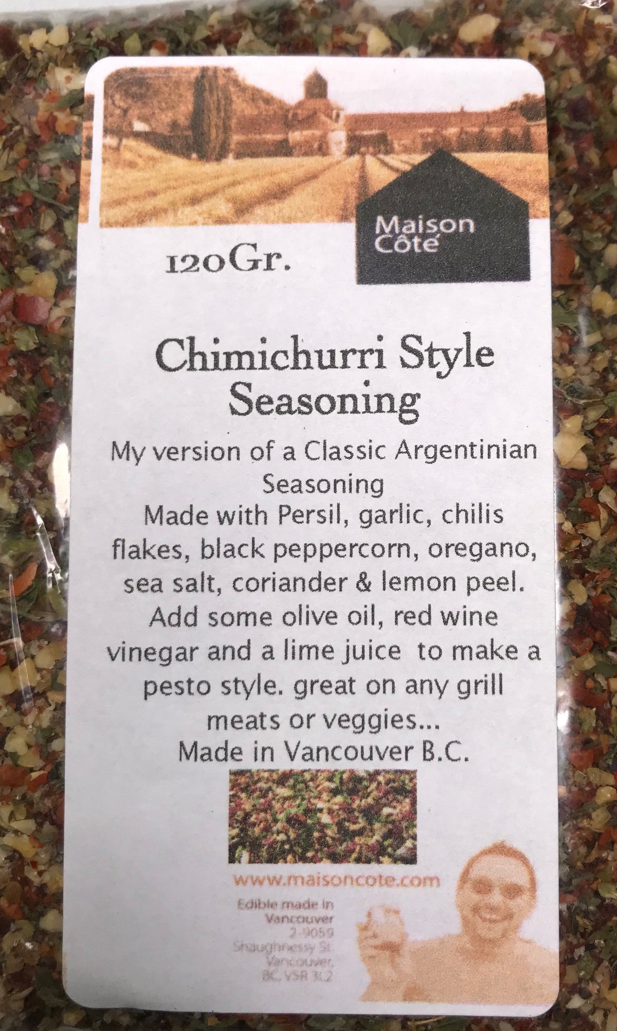 Chimichurri Style Seasoning