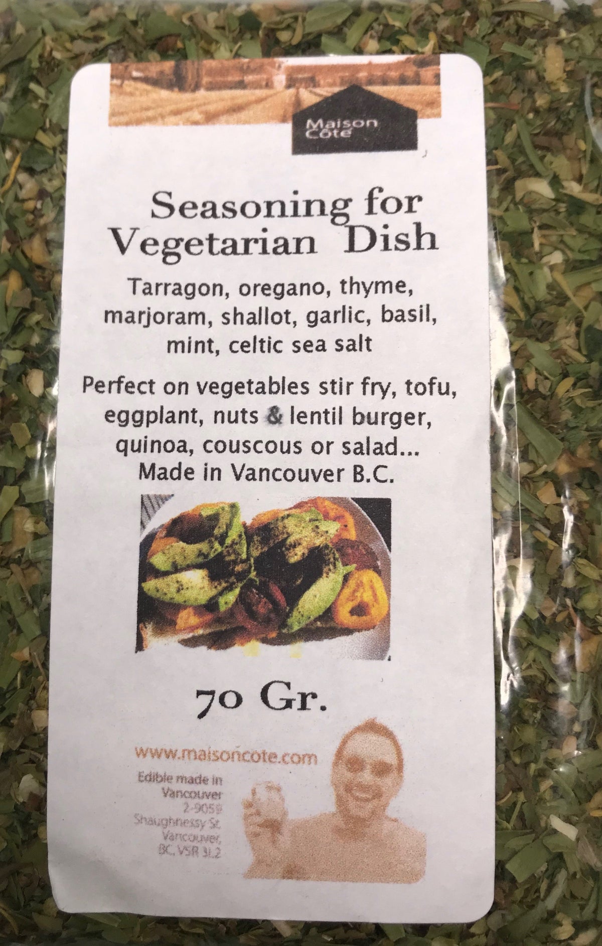 Seasoning for Vegetarian Dish